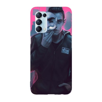 Husa compatibila cu Oppo Find X2 Pro model Mr. robot, Silicon, TPU, Viceversa foto