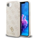 Husa originala Guess iPhone 16e Hardcase 4G Classic MagSafe, roz, GUHMPSE4P4SM4MP