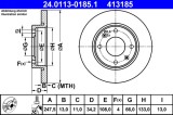 ATE 24.0113-0185.1 Disc frana