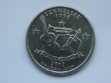 QUARTER DOLLAR 2002 USA COMEMORATIVA-T6ENNESSEE