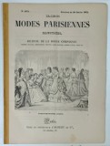 LES MODES PARISIENNES ILLUSTREES , JOURNAL DE LA BONNE COMPAGNIE , NO. 1473 , 1872