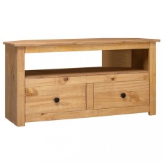 vidaXL Comodă TV de colț, 93x49x49 cm, lemn masiv de pin, gama Panama 282685 foto