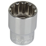 CHEIE TUBULARA CANELATA 1/2&quot; M24