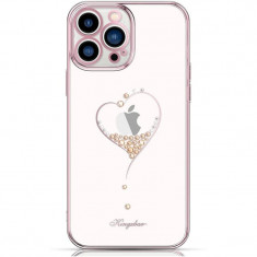 Husa Cover Kingxbar Wish Series pentru iPhone 14 Pro Rose Gold foto