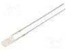 Dioda LED, 3mm, alb rece, 8000...16500mcd, 20mA, 2,8...3,4V, BRIGHTEK (EUROPE) - N0W33L36