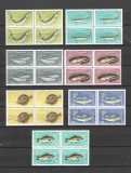 ROMANIA 1960 - PISCICULTURA, BLOCURI, MNH - LP 510
