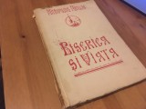 MITROPOLITUL NICOLAE, BISERICA SI VIATA:CUVANTARI SIBIU1947-COPERTA ARSENIE BOCA