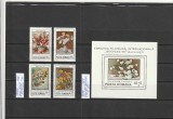 ROMANIA 1979 LP 986 LP 987 EXPOZITIA INTERNATIONALA SOCFILEX BUCURESTI SERIE+COLITA MNH NESTAMPILATE, Nestampilat