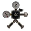 Druckminderer, Druckregler, Druckreduzierventil - CO2 f&uuml;r Bier Zapfanlage 3 bar, 2-leitig