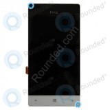 HTC Windows Phone 8S Modul complet de afișare, ansamblu digitizator Wit onderdeel LH121114 H 74H02344-00M 1