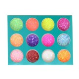Set 12 paiete decorative pentru unghii, multicolore