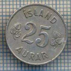 AX 312 MONEDA - ISLANDA - 25 AURAR -ANUL 1946 -STAREA CARE SE VEDE