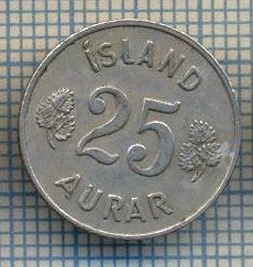 AX 312 MONEDA - ISLANDA - 25 AURAR -ANUL 1946 -STAREA CARE SE VEDE