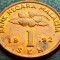 Moneda exotica 1 SEN - MALAEZIA, anul 1992 * cod 3477 = A.UNC