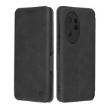 Husa tip carte pentru honor 100 pro, techsuit, inchidere magnetica, black