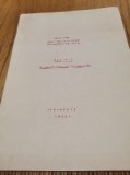 VASILE SONEA (autograf) - Memoriu de Titluri, Activitate si Publicatii -1968