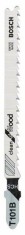 Bosch Set 5 panze ferastrau vertical T 101 B Clean for Wood, 100mm ProAdvanced PowerfulTools