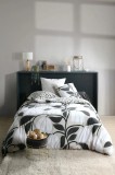Cumpara ieftin Lenjerie Joyna Pat Dublu King Size, 3 Piese, Cearsaf Pilota 260x240cm, 2 Fete De Perna 63&times;63cm, Culoare Natural, 100% Bumbac Oeko Tex