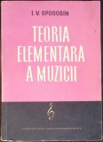 TEORIA ELEMENTARA A MUZICII-I.V. SPOSOBIN-349250
