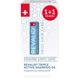 Revalid Triple Active Shampoo DS sampon delicat pentru dermatită seboreică și cazuri severe de mătreață 2x150 ml