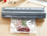 Aparat de Vidat 3 in 1, Taiere, Aspirare, Sigilare + Kit Pornire (Pungi si Rola Folie), 120W, Design Compact