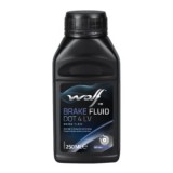 Lichid de fr&acirc;nă WOLF DOT 4 LV 250 ml &ndash; reacție rapidă pentru sisteme ABS și ESP