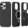 Husa iPhone 14 Pro Tech-Protect Silicone MagSafe, Negru. Protectie Premium, Compatibila Incarcare Wireless