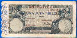 (38) BANCNOTA ROMANIA - 100.000 LEI 1946 (20 DECEMBRIE 1946), FILIGRAN ORIZONTAL