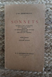 SONNETS par I. GR. PERIETZEANOU ,1938