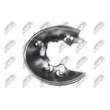 Protectie stropire disc frana Audi A4 2008-, A5 2008-, A6 2010-, A7 2010-, Q5 2008-, Spate, Stanga, 8K0615611A