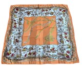 BATIC-EȘARFĂ VINTAGE DIN POLIESTER, MODEL V&Acirc;NĂTORESC