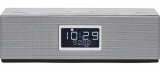 Radio cu ceas Horizon HAV-P4200, 10 W, Bluetooth, USB, AUX, Radio FM (Argintiu)