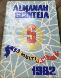 ALMANAH Scanteia 1982