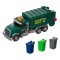 Camion Jucărie Toyetar, Gunier, Lumini și Sunet, Verde, Set 3 Pubele