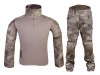 Uniforma Militara Airsoft Combat Gen2 Emerson Gear A-TACS AU XL, Bluza + Pantaloni, Cotiere, Genunchiere