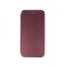 Husa de protectie Flippy compatibila cu Apple iPhone 13 Pro Magnet Book Case Bordo