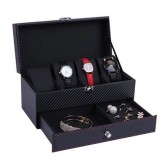 Cutie pentru Ceasuri si Bijuterii Black Carbon - WZ3449