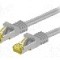 Cablu patch cord, Cat 6a, lungime 2m, S/FTP, Goobay - 91603