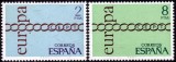 Spania 1971 - Europa-cept 2v.neuzat,perfecta stare(z), Nestampilat