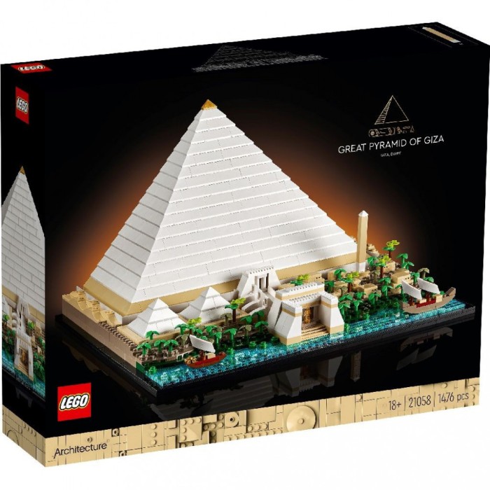 LEGO ARCHITECTURE MAREA PIRAMIDA DIN GIZA 21058 SuperHeroes ToysZone