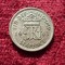 6 PENCE 1943 ARGINT *****