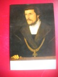 HOPCT 14942 PORTRET DE BARBAT- CRISTOPH AMBERGER 1530-1561 -- CP PICTURA - -NECIRCULATA