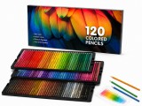 Cumpara ieftin Set profesional 120 creioane colorate multicolore