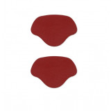 Set 2 branturi calcaie, protectii decupabile, 6 x 8.5 cm, rosu
