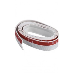 prelungire universala carbon alb pentru bara , din cauciuc moale , 2.5m lungime