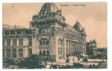 2437 - BUCURESTI, Post, Romania - old postcard - used - 1934, Circulata, Printata