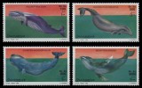 Somalia 1999 - Balene, fauna marina, serie neuzata