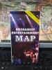 Harta Bucuresti Entertainment 1999, 66x96 cm, Ilustratii Color, Info Utile