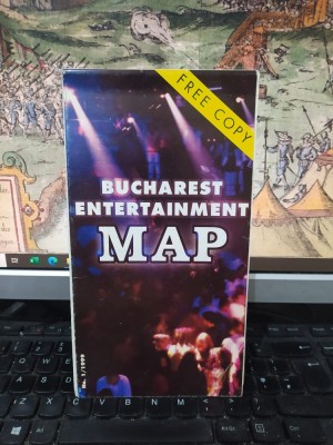 Bucharest entertrainment Map, Hartă București, 1999, 193 foto
