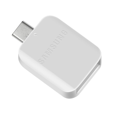 Adaptor OTG USB la USB Type-C Samsung UN930BW, Alb GH96-12489A foto